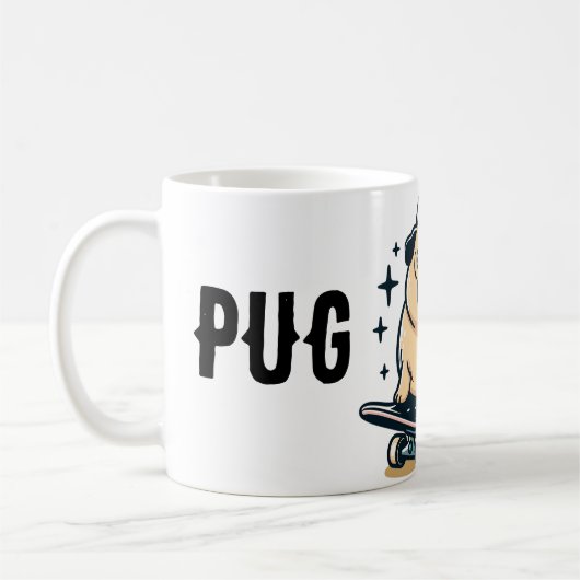 MOPS LIFE KAFFEETASSE (Links)