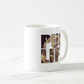 Mops Life Kaffeetasse (VorderseiteRechts)