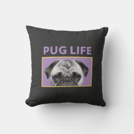 Mops Life Kissen