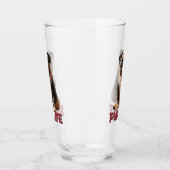Mops Life Niedlich Mops Hund Glas (Links)