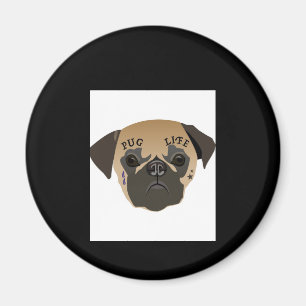 Mops Life Niedlich Mops Lover Geschenk Magnet
