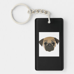 Mops Life Niedlich Mops Lover Geschenk Schlüsselanhänger