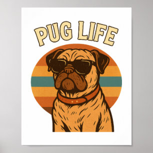 Mops Life Poster