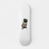 Mops Life Skateboard (Vorne)