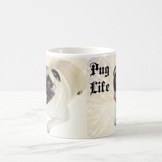 Mops Life Tasse (Mittel)