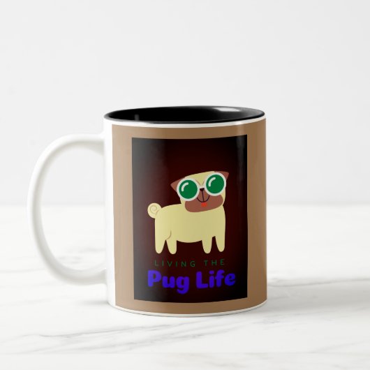 Mops Life Tasse (Links)