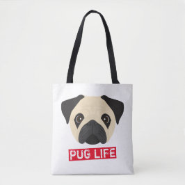 Mops Life Totasche Tasche