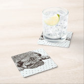 Mops Life Untersetzer (Vor Ort)