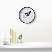 Mops Lover Dog Clock Uhr