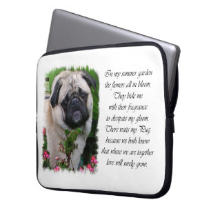 Mops Lovers Art Laptopschutzhülle