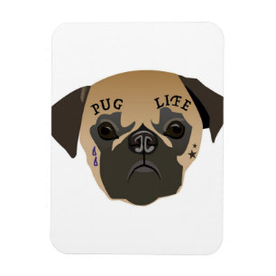 Mops Lovers Lebensdauer Niedlicher Mops Magnet