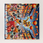 Mops Lunar New Year Party Puzzle (Horizontal)