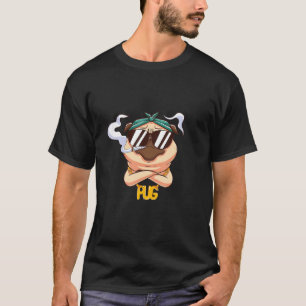 Mops lustig mit Mops Brille Cool für Liebe Hund T-Shirt