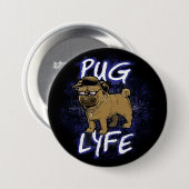 Mops Lyfe Button (Vorne & Hinten)