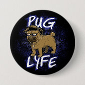 Mops Lyfe Button (Vorderseite)