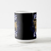 Mops Lyfe Kaffeetasse (Mittel)