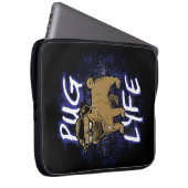 Mops Lyfe Laptopschutzhülle (Vorne Rechts)