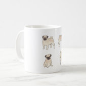 Mops Magic Kaffeetasse (Vorderseite Links)