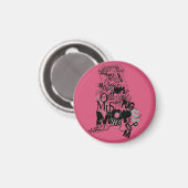 Mops Magnet (Vorderseite/Rückseite)