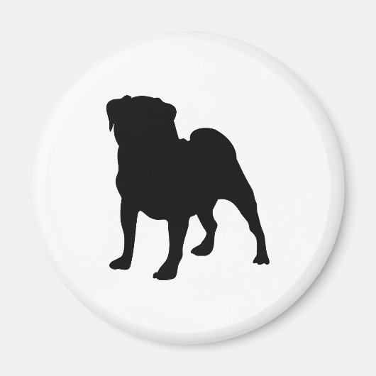 Mops Magnet (Vorne)