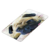Mops Magnet (Linke Seite)