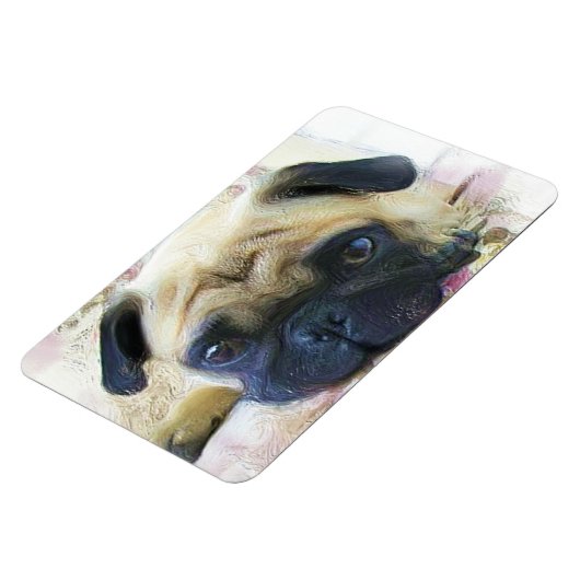 Mops Magnet (Linke Seite)