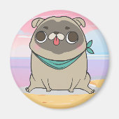 Mops Magnet (Vorne)