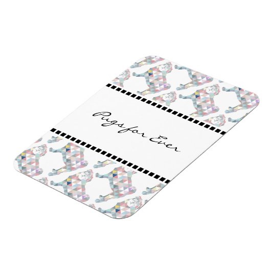 Mops-Magnet Magnet (Linke Seite)