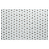 Mops Malerei Fawn Silver Niedlich Original Haustie Stoff (Yard (91,4 cm))