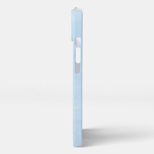 Mops Malerei - Niedliche Original Hunde Kunst iPhone Hülle (Linke Seite)