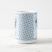 Mops Malerei - Niedliche Original Hunde Kunst Kaffeetasse (Mittel)