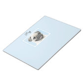 Mops-Malerei - Niedliches Original-Dog-Editor Notizblock (angewinkelt)