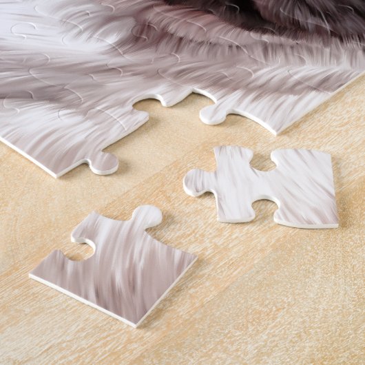 Mops-Malerei Puzzle (Seite)