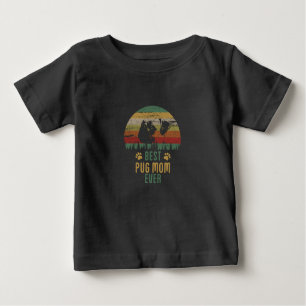 Mops Mama Baby T-shirt