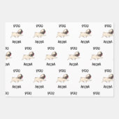 Mops Mama Geschenkpapier Set (Vorderseite 3)