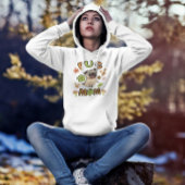 Mops Mama, Herbstfarben, fallende Blätter und Blum Hoodie