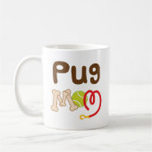 Mops-Mama (Hundezucht) Kaffeetasse (Links)