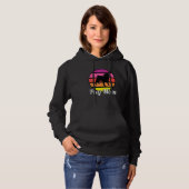 Mops Mama I Retro Mops Hoodie (Vorne ganz)