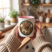 Mops-Mama-Kaffeetasse | Geschenk für Mops-Hundefra Tasse