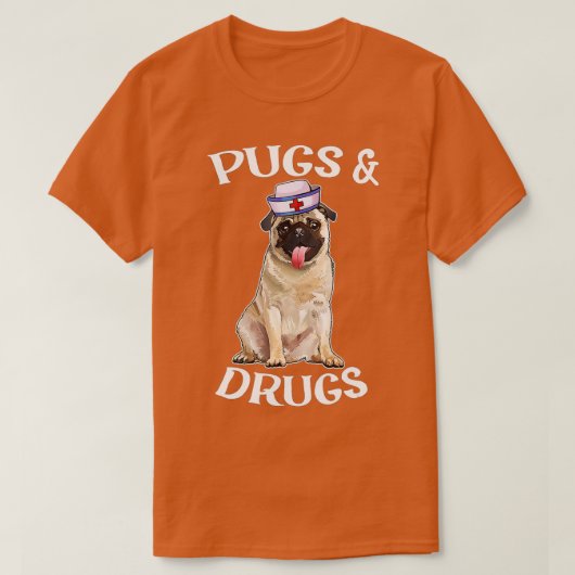 Mops Mama Mops Dog Mama Proud Krankenpflege Möpsen T-Shirt (Design vorne)