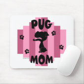 Mops-Mama Mousepad (Mit Mouse)