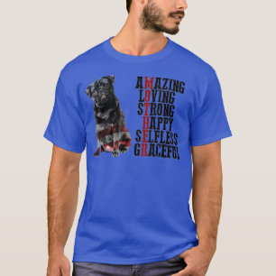 Mops Mama Paw Dog Eigentümer Muttertag T-Shirt