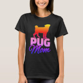 Mops Mama T-Shirt (Vorderseite)