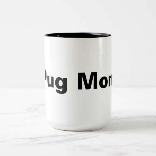 Mops Mama Tasse (Mittel)