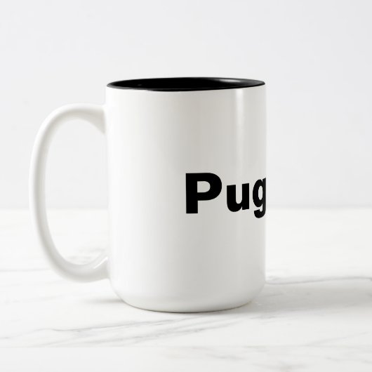 Mops Mama Tasse (Links)