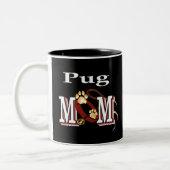 Mops Mama Tasse (Links)