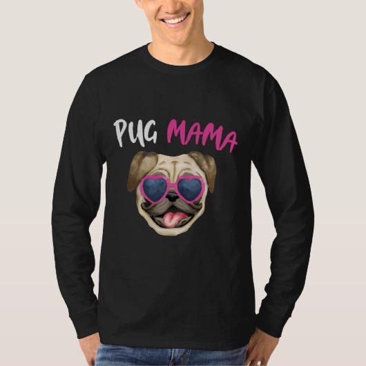 Mops Mama Women Niedlich Hunde Mama Klassischer T T-Shirt (Vorderseite)