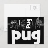 Mops mashup.png postkarte (Vorne/Hinten)