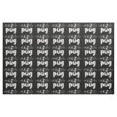 Mops mashup.png stoff (Fat Quarter (45,7 x 55,9 cm))