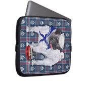 Mops-Matrose Laptopschutzhülle (Vorne Rechts)